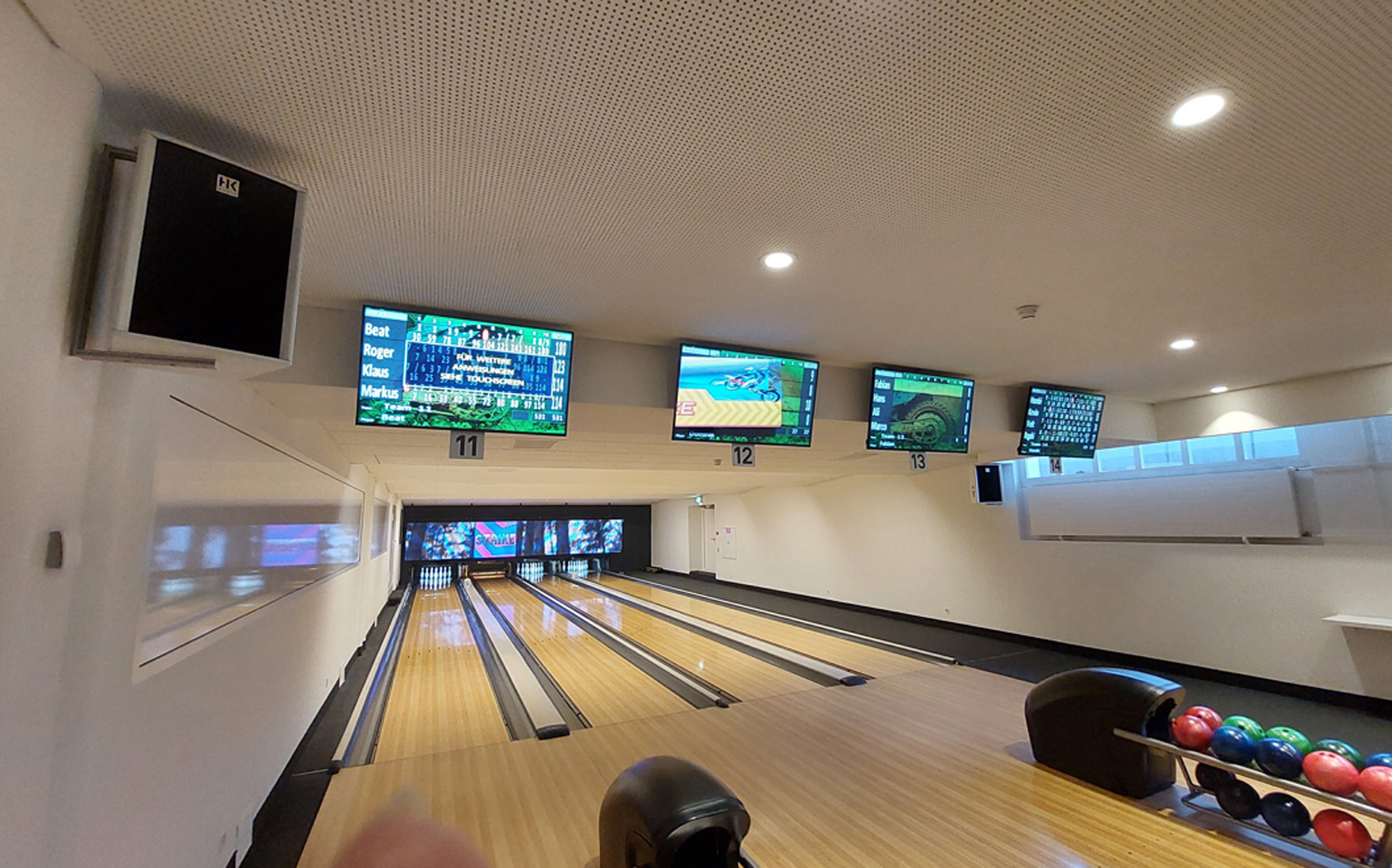 Bowling Turnier im Freizeitzentrum Säntispark